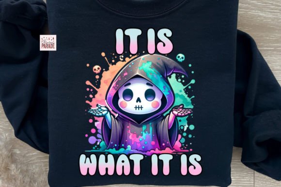 Cute Grim Reaper PNG It is What It is