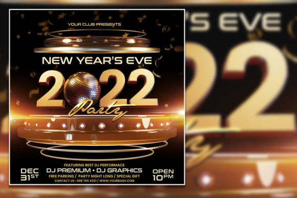 Dark New Year Eve Social Media Post: A Creative and Practical Tool for 2024