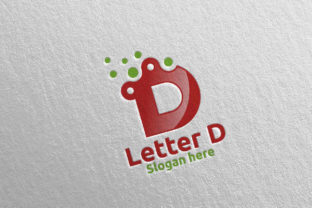 Digital Letter D Logo Design 4: A Modern Solution for Business Identity