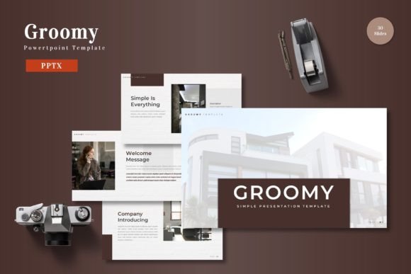 Groomy - Powerpoint Template