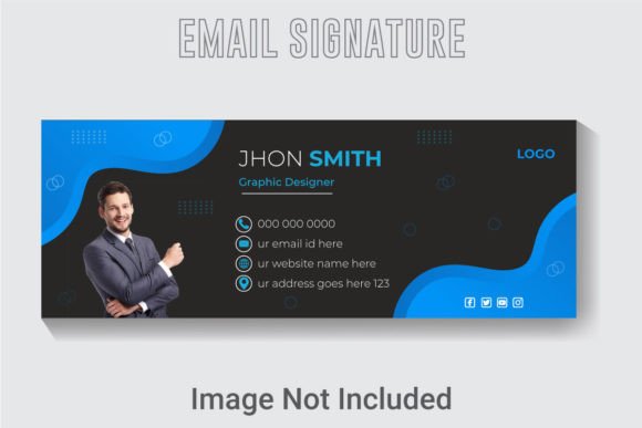 How a Modern Vector Email Signature Template Elevates Your Brand Identity