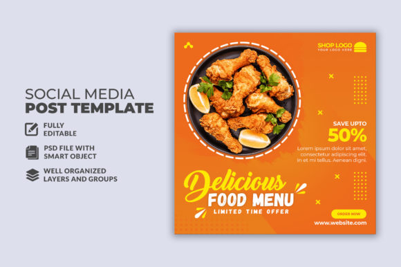 Maximize Your Food Sale with a Professional Social Media Post