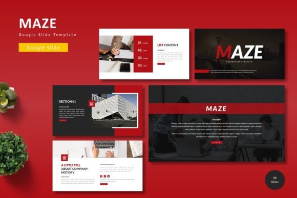 Maze - Google Slide Template: A Practical Guide to Effective Presentations