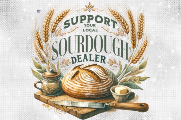 Support Your Local Sourdough Dealer PNG: A Digital Tool for Modern Creators